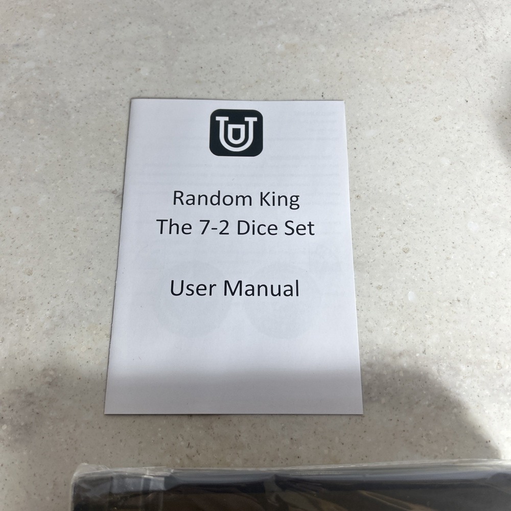 Unique Random King Dice Roulette Metal Dice Set Mechanical 7-in-2 Dual-Spin W... - Picture 3 of 4